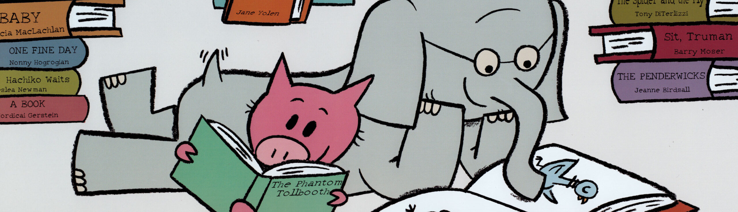 Elephant and Piggie Contemplate Strategy Execution